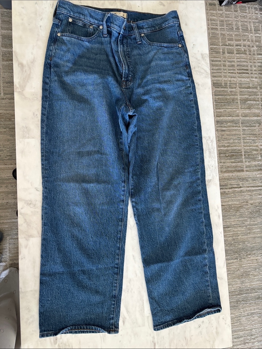Madewell Classic Wide Leg Blue Jeans Sz 31